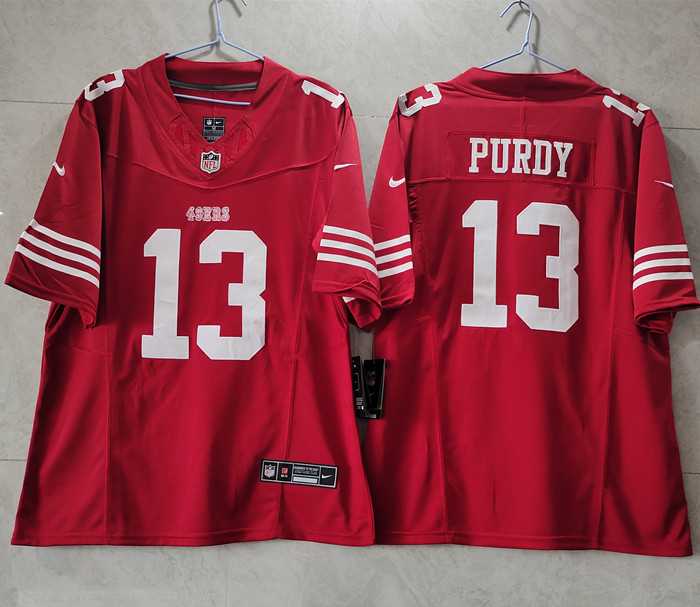 Men%27s San Francisco 49ers #13 Brock Purdy Red 2023 F.U.S.E. Vapor Untouchable Limited Stitched Football Jersey->philadelphia eagles->NFL Jersey